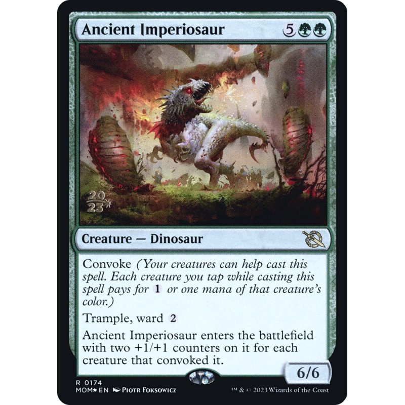 Ancient Imperiosaur [March of the Machine Prerelease Promos]