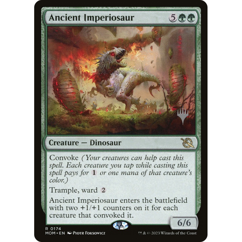 Ancient Imperiosaur (Promo Pack) [March of the Machine Promos]