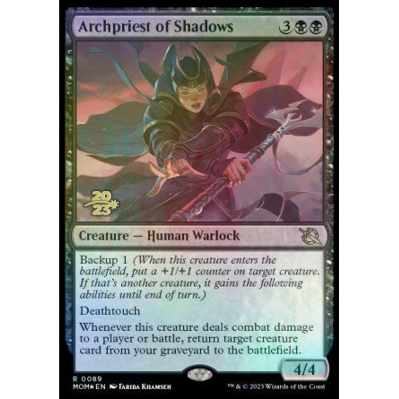 Archpriest of Shadows [March of the Machine Prerelease Promos]