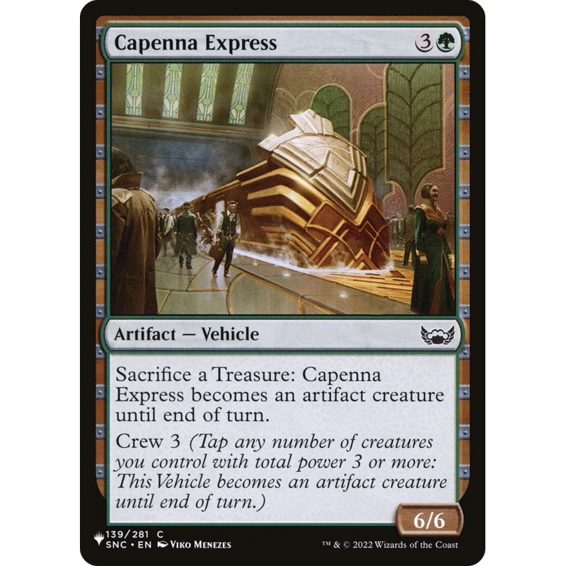 Capenna Express [The List]