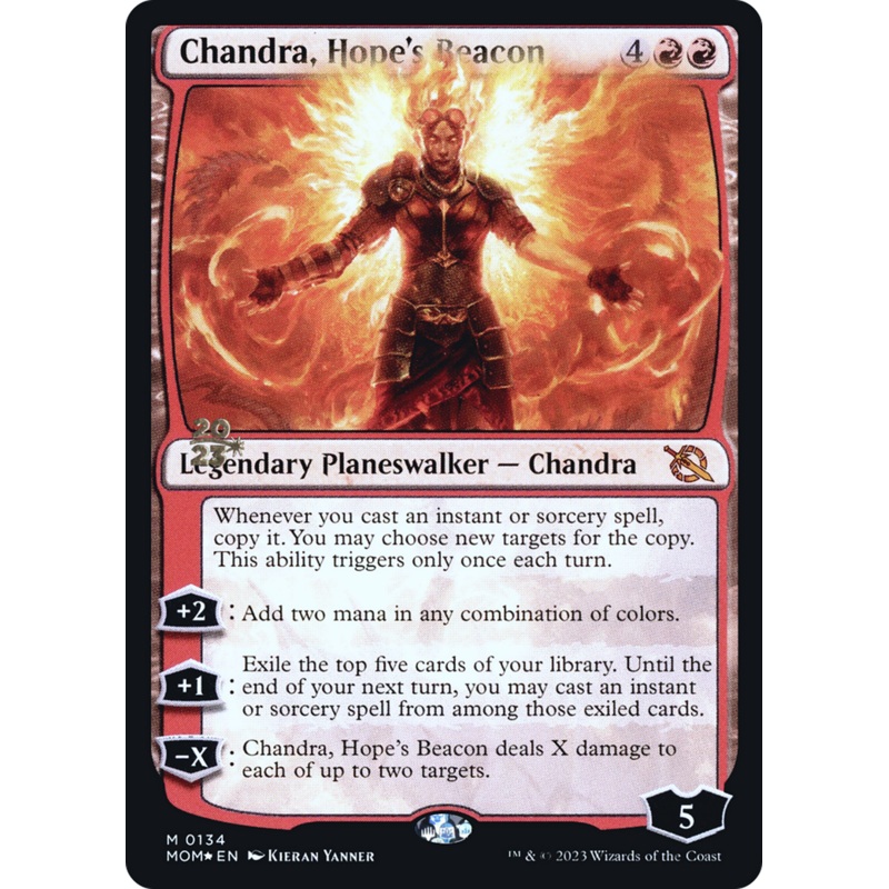 Chandra, Hope's Beacon [March of the Machine Prerelease Promos]