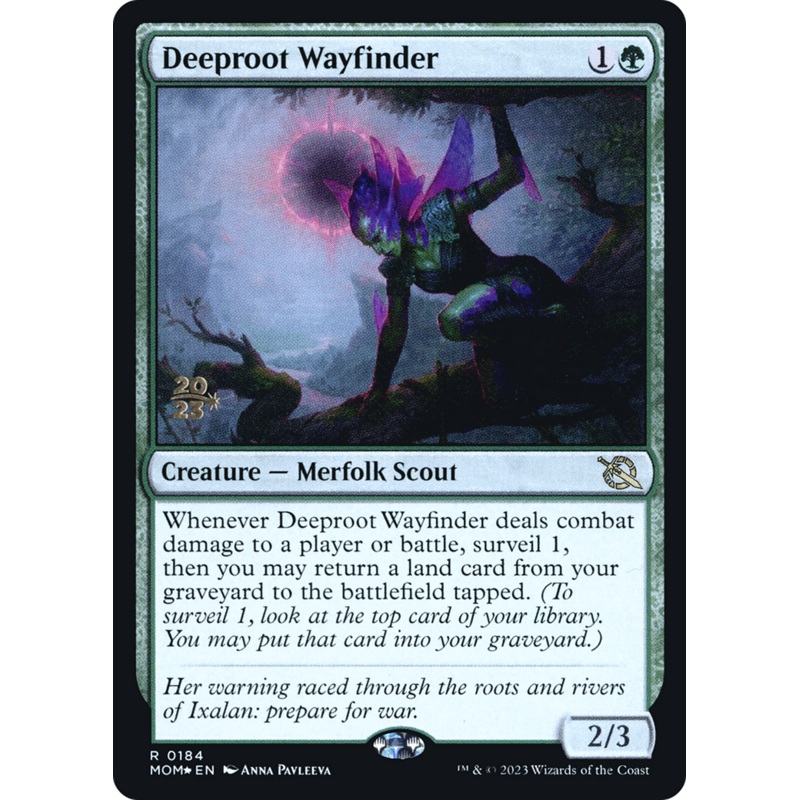 Deeproot Wayfinder [March of the Machine Prerelease Promos]