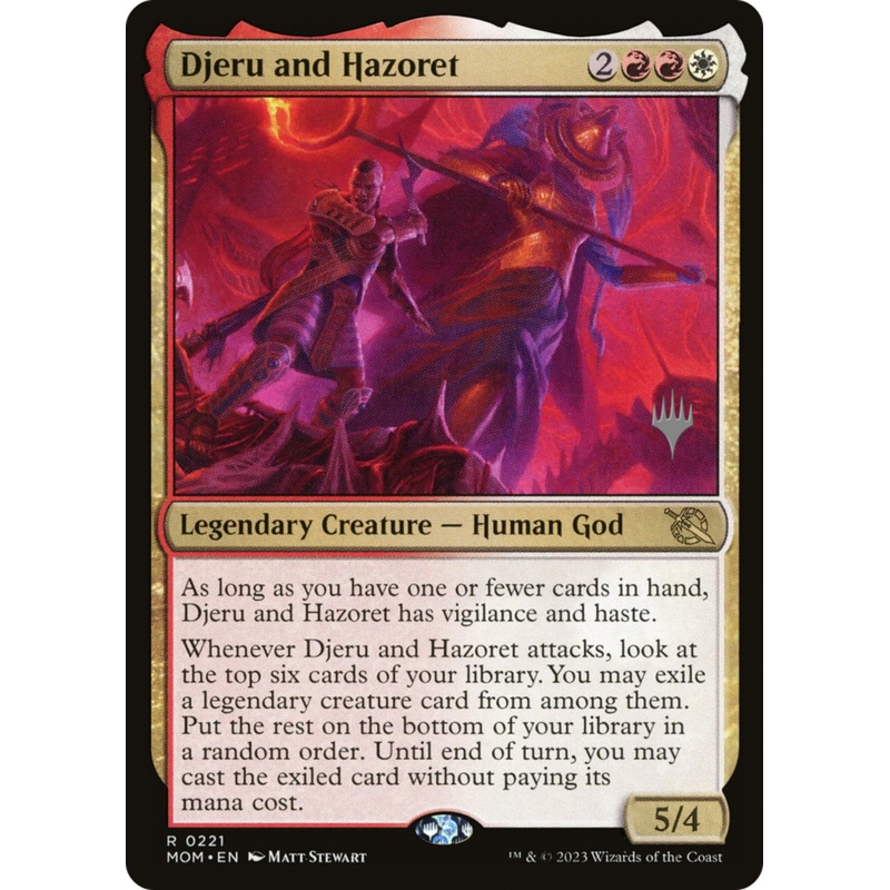 Djeru and Hazoret (Promo Pack) [March of the Machine Promos]