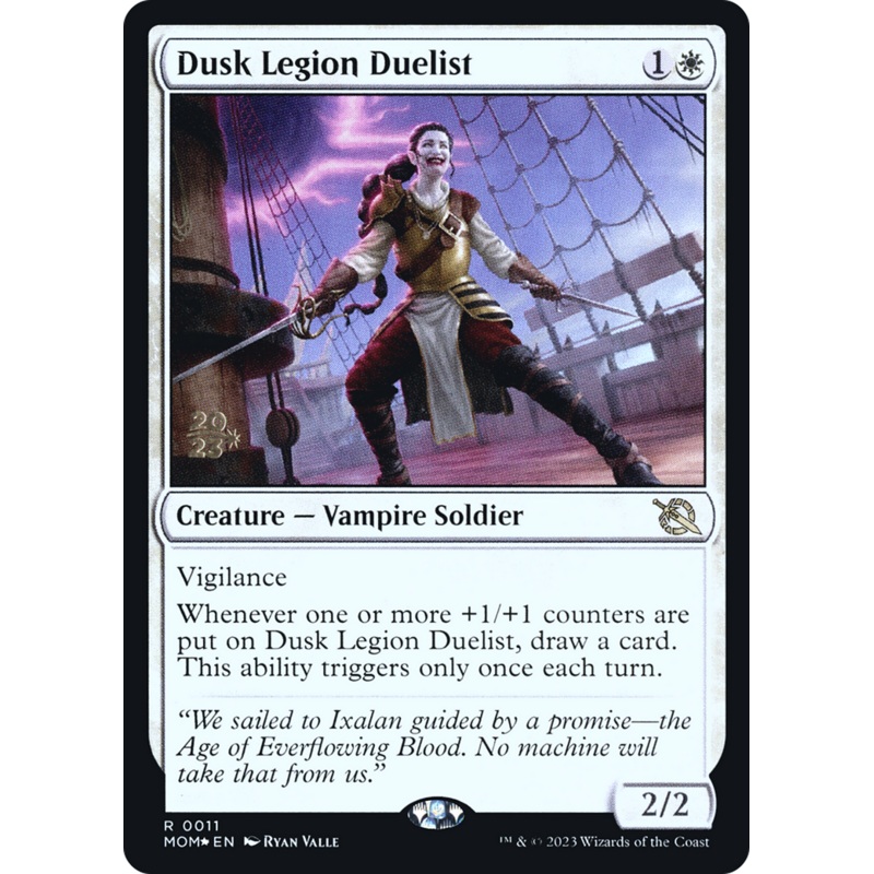 Dusk Legion Duelist [March of the Machine Prerelease Promos]