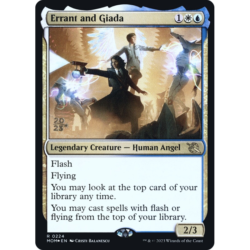 Errant and Giada [March of the Machine Prerelease Promos]