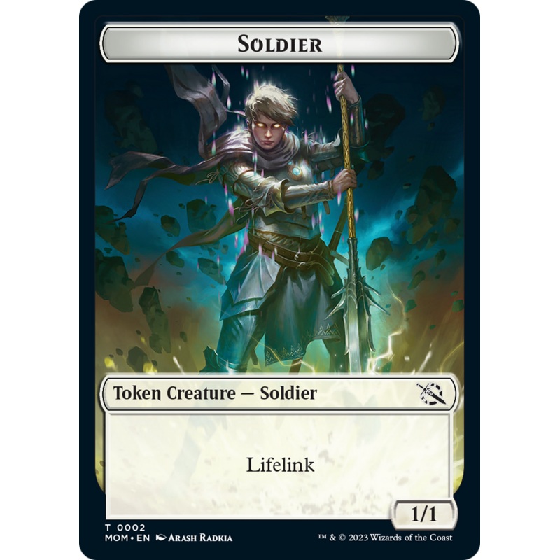 Soldier Token [March of the Machine Tokens]
