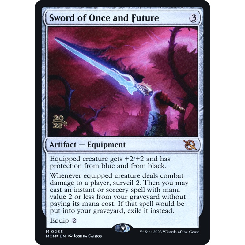 Sword of Once and Future [March of the Machine Prerelease Promos]