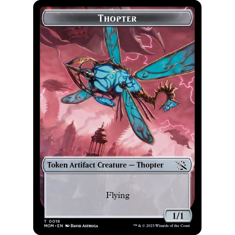 Thopter Token [March of the Machine Tokens]