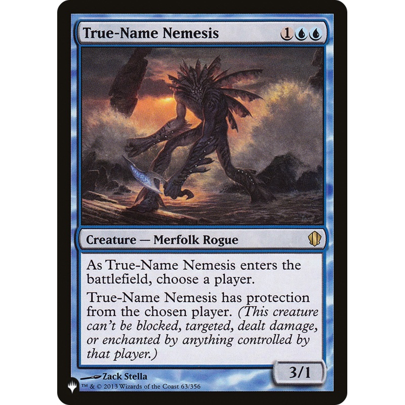True-Name Nemesis [The List]