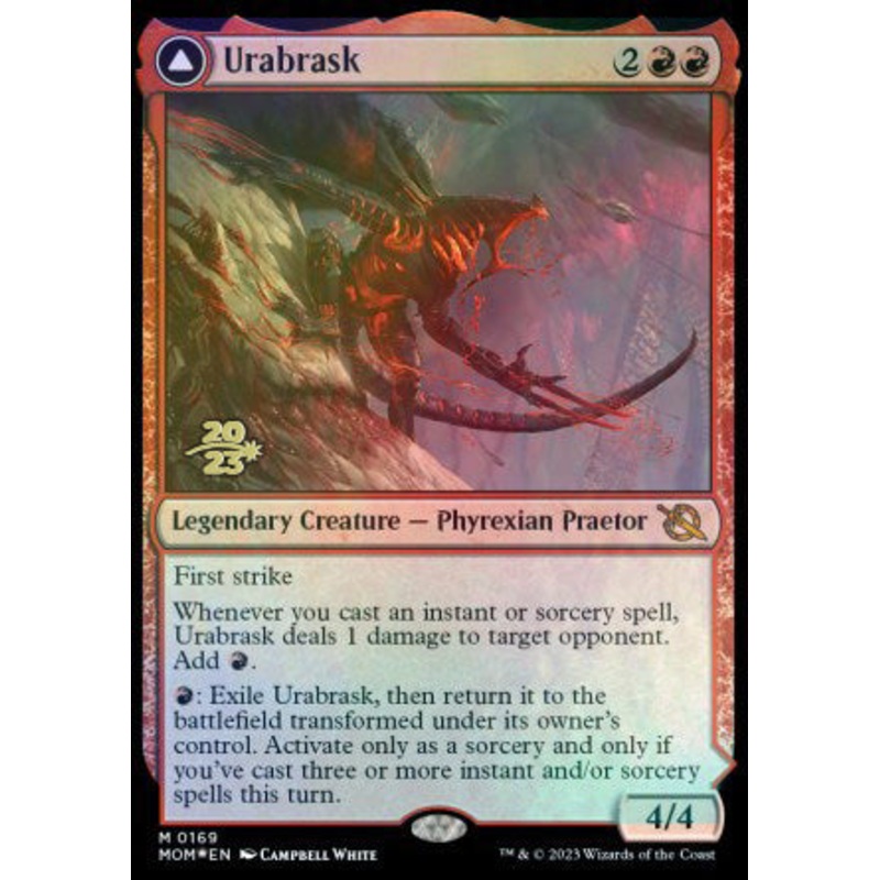 Urabrask // The Great Work [March of the Machine Prerelease Promos]