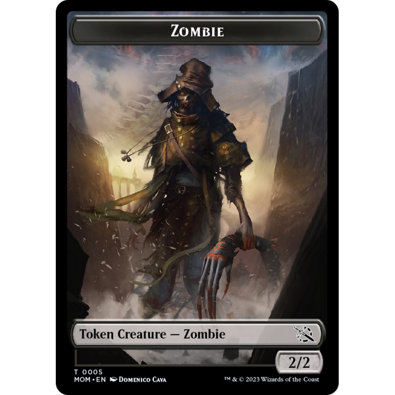 Zombie Token [March of the Machine Tokens]