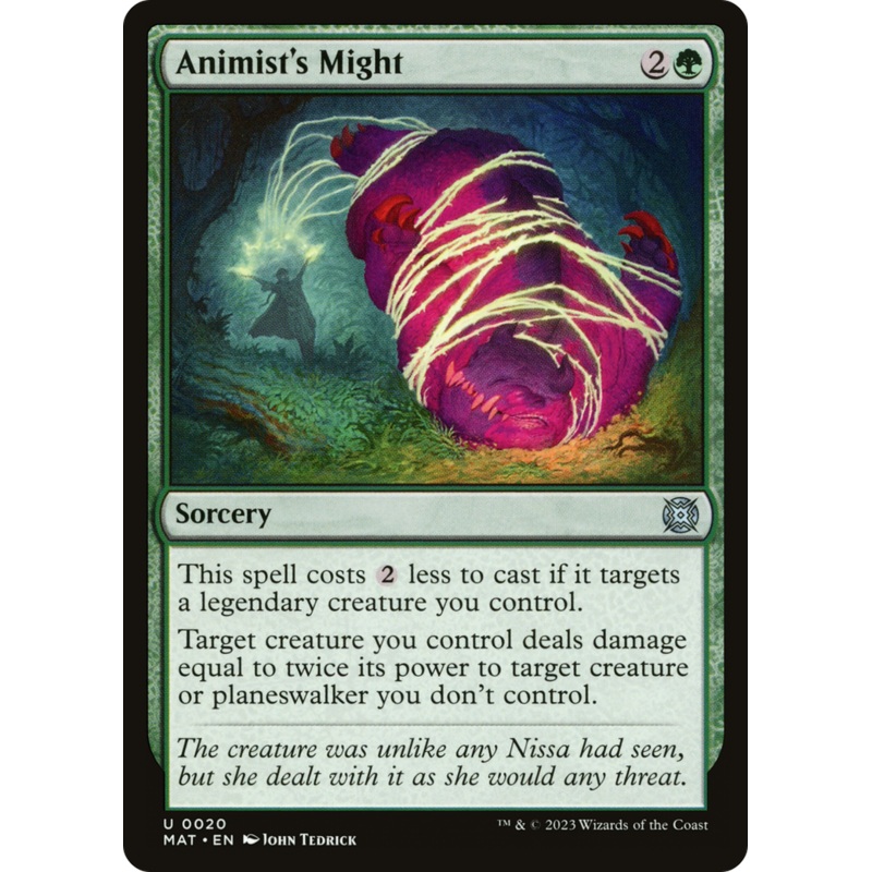 Animist's Might [March of the Machine: The Aftermath]