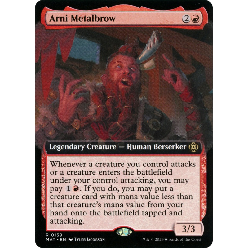Arni Metalbrow (Extended Art) [March of the Machine: The Aftermath]