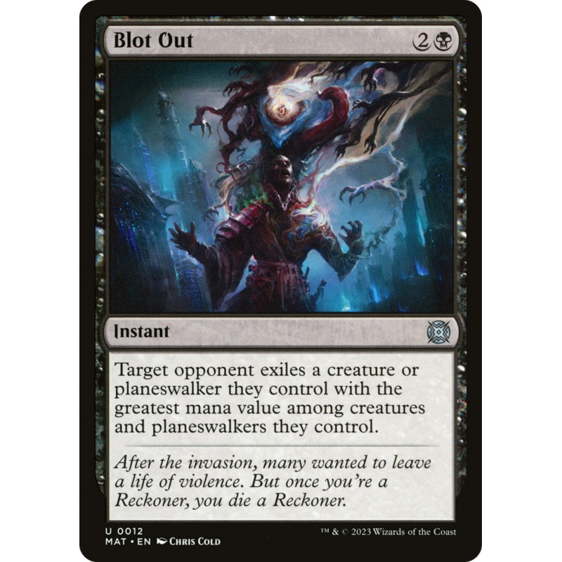 Blot Out [March of the Machine: The Aftermath]