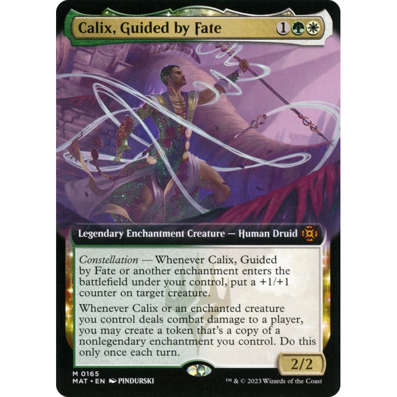 Calix, Guided by Fate (Extended Art) [March of the Machine: The Aftermath]