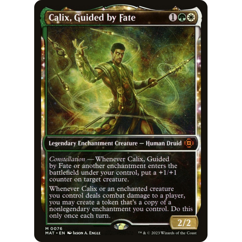 Calix, Guided by Fate (Showcase) [March of the Machine: The Aftermath]