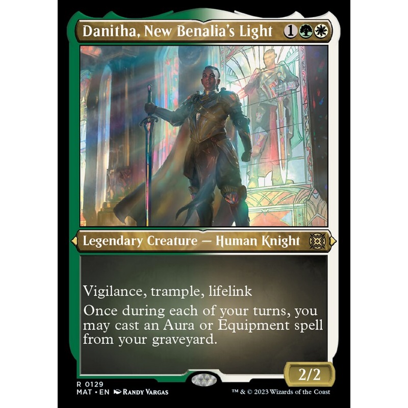 Danitha, New Benalia's Light (Foil Etched) [March of the Machine: The Aftermath]