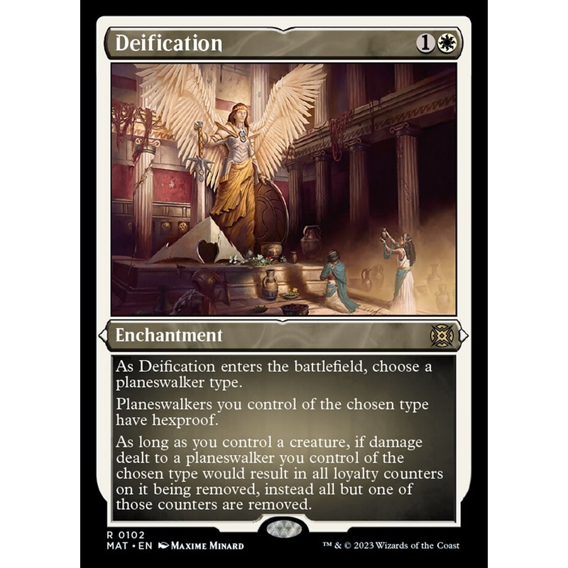 Deification (Foil Etched) [March of the Machine: The Aftermath]