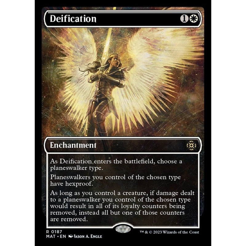 Deification (Showcase Halo Foil) [March of the Machine: The Aftermath]