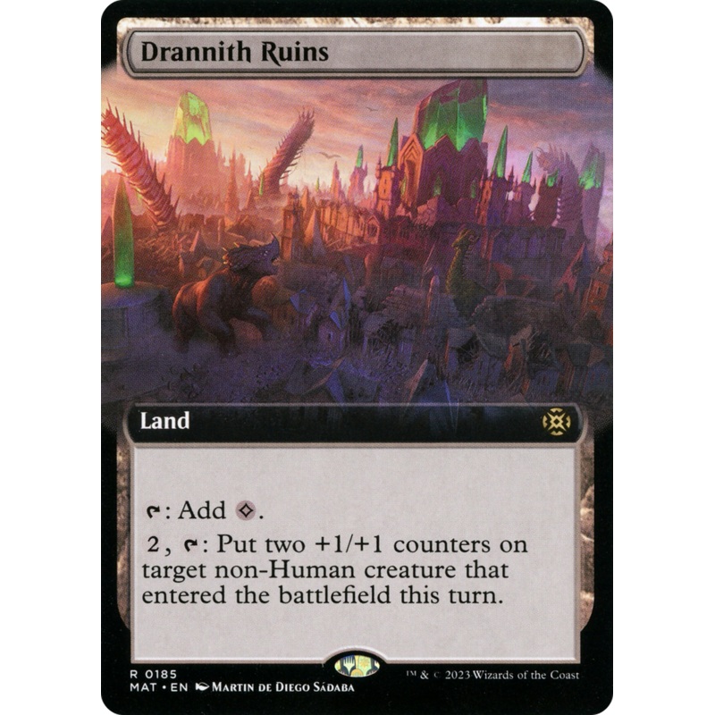 Drannith Ruins (Extended Art) [March of the Machine: The Aftermath]