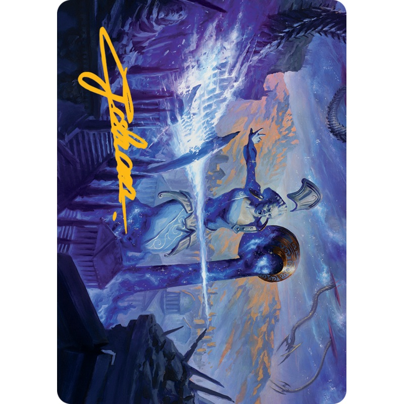 Ephara, Ever-Sheltering Art Card (Gold-Stamped Signature) [March of the Machine Art Series]