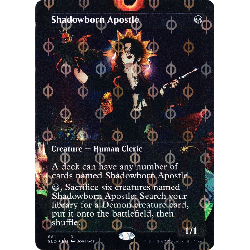 Shadowborn Apostle (681) (Step-and-Compleat Foil) [Secret Lair Drop Promos]