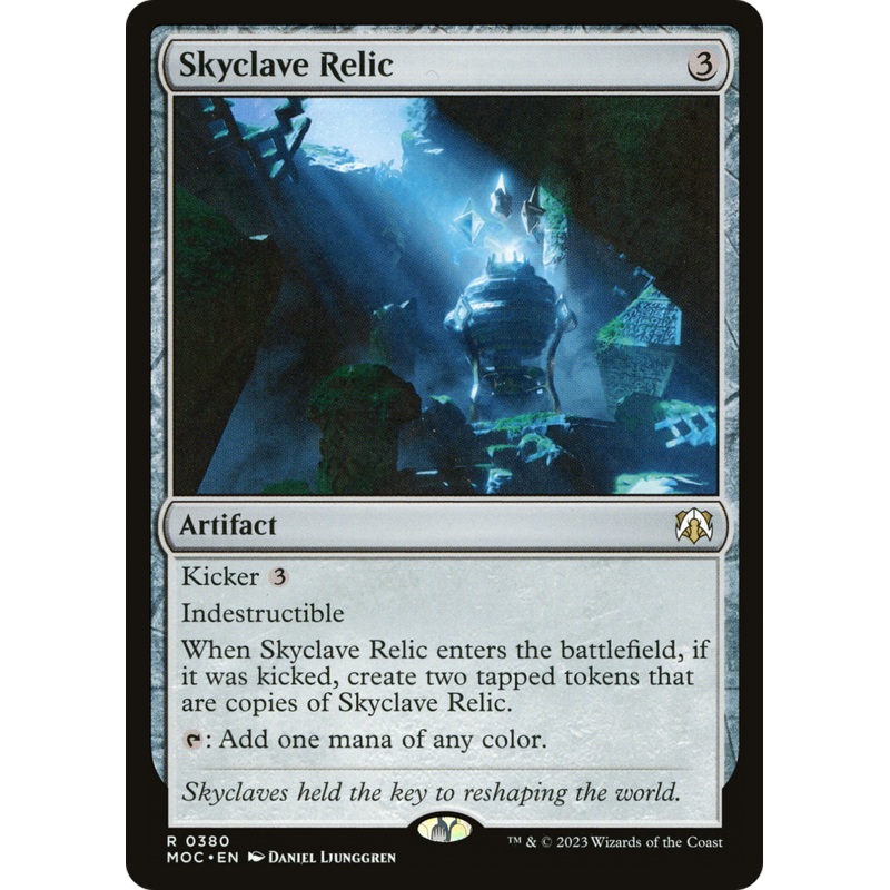 Skyclave Relic [March of the Machine Commander]