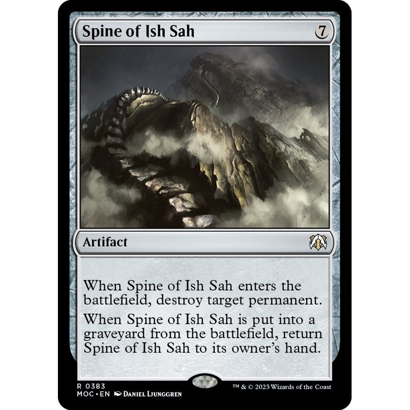 Spine of Ish Sah [March of the Machine Commander]