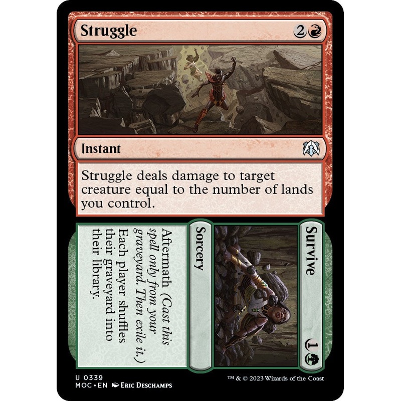 Struggle // Survive [March of the Machine Commander]