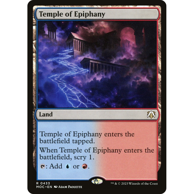 Temple of Epiphany [March of the Machine Commander]