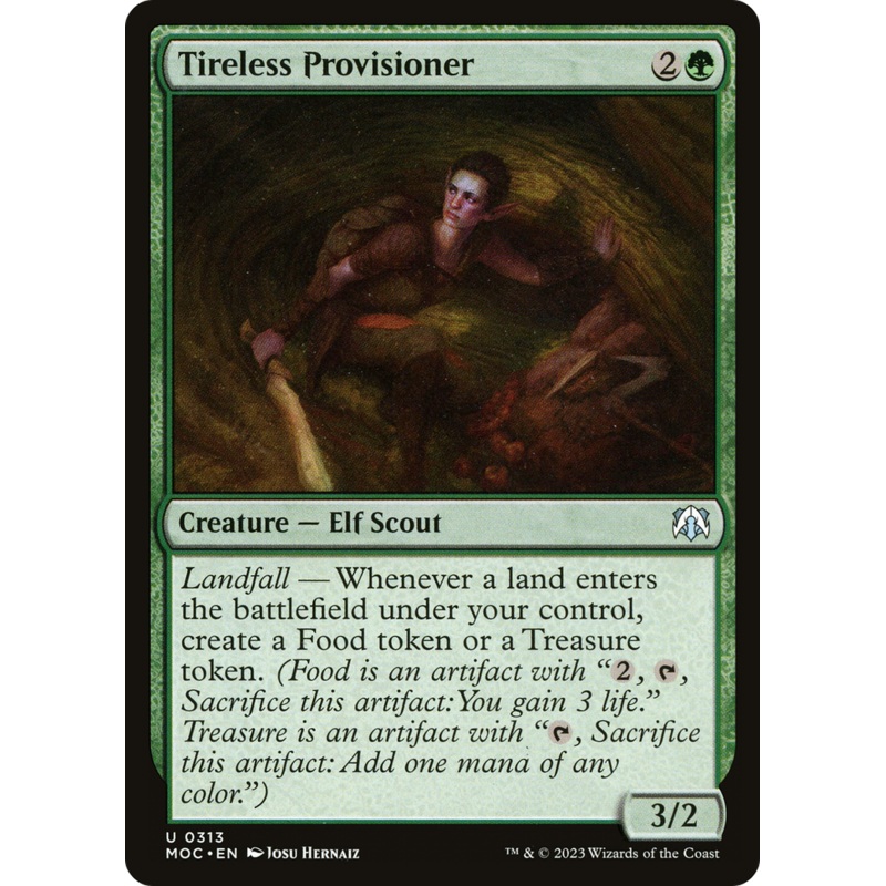 Tireless Provisioner [March of the Machine Commander]