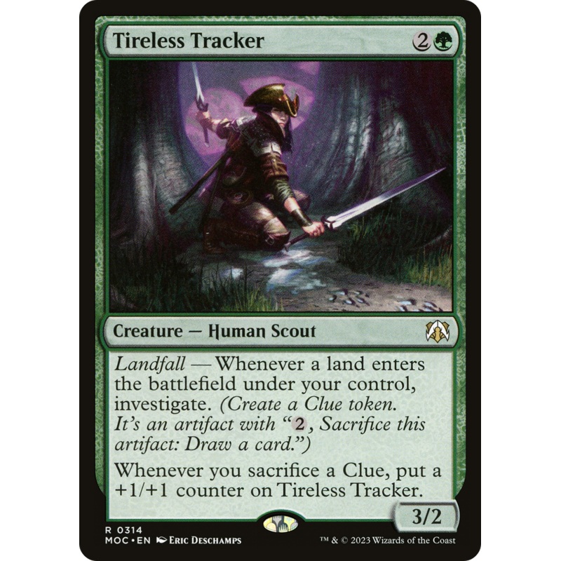 Tireless Tracker [March of the Machine Commander]