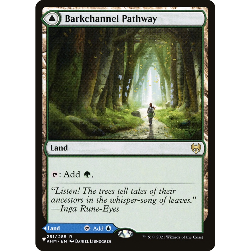 Barkchannel Pathway // Tidechannel Pathway [Secret Lair: From Cute to Brute]