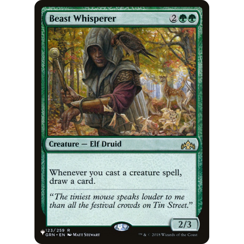 Beast Whisperer [Secret Lair: From Cute to Brute]