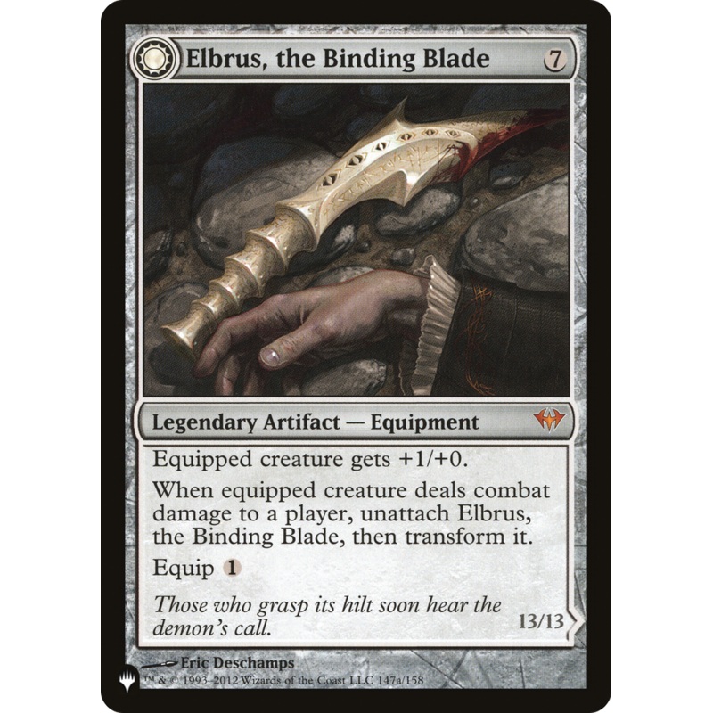 Elbrus, the Binding Blade // Withengar Unbound [Secret Lair: From Cute to Brute]