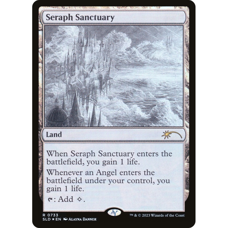 Seraph Sanctuary (Sketch) [Secret Lair Drop Promos]