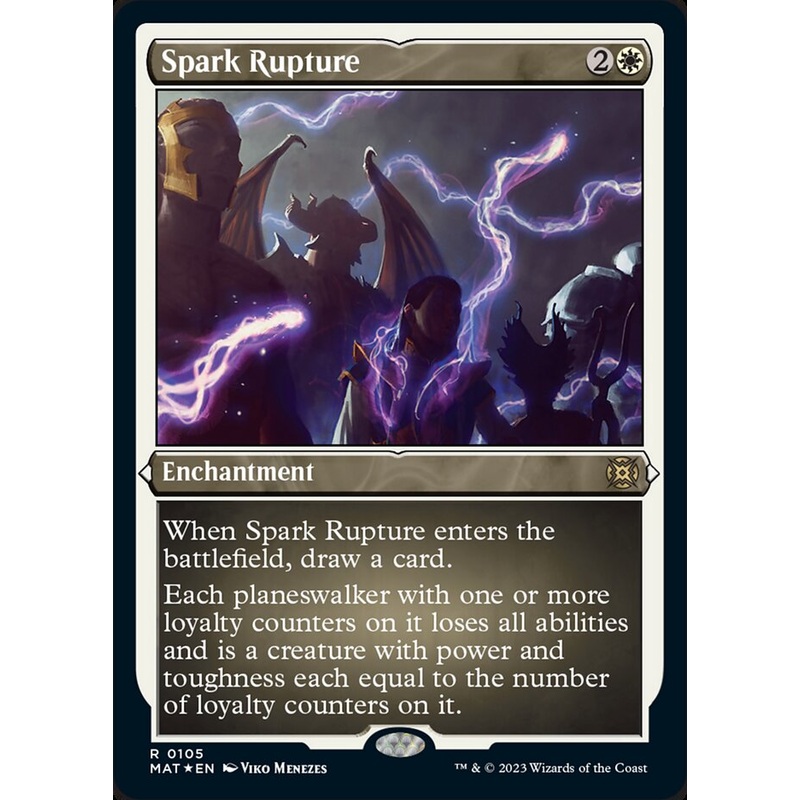 Spark Rupture (Foil Etched) [March of the Machine: The Aftermath]