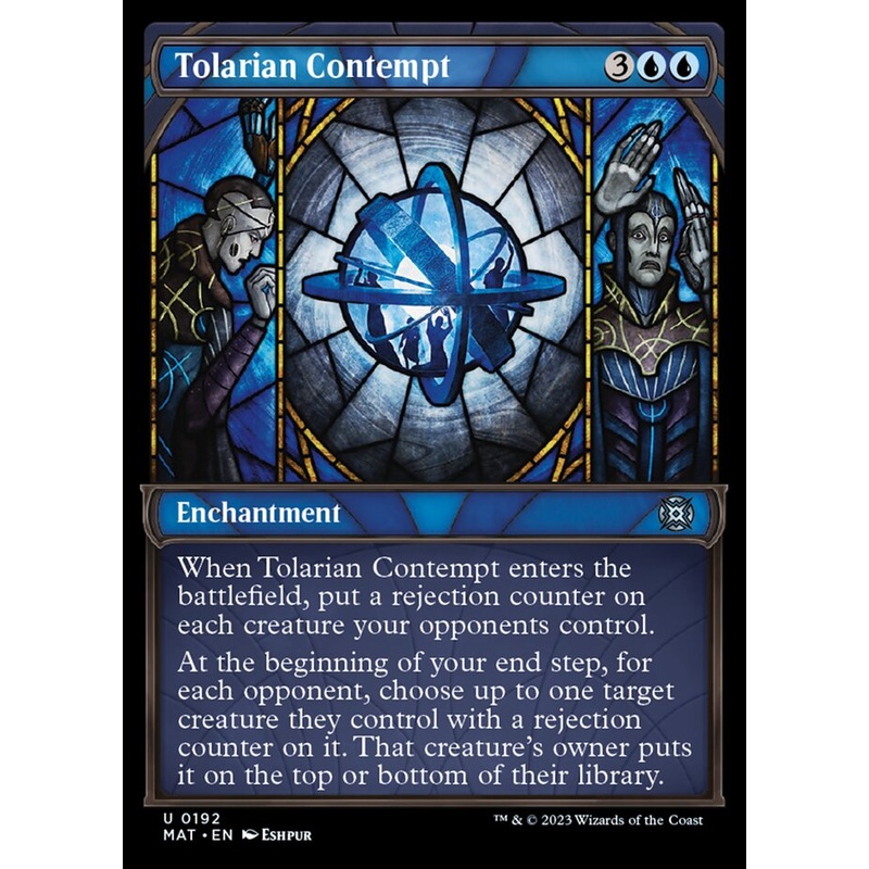 Tolarian Contempt (Showcase Halo Foil) [March of the Machine: The Aftermath]