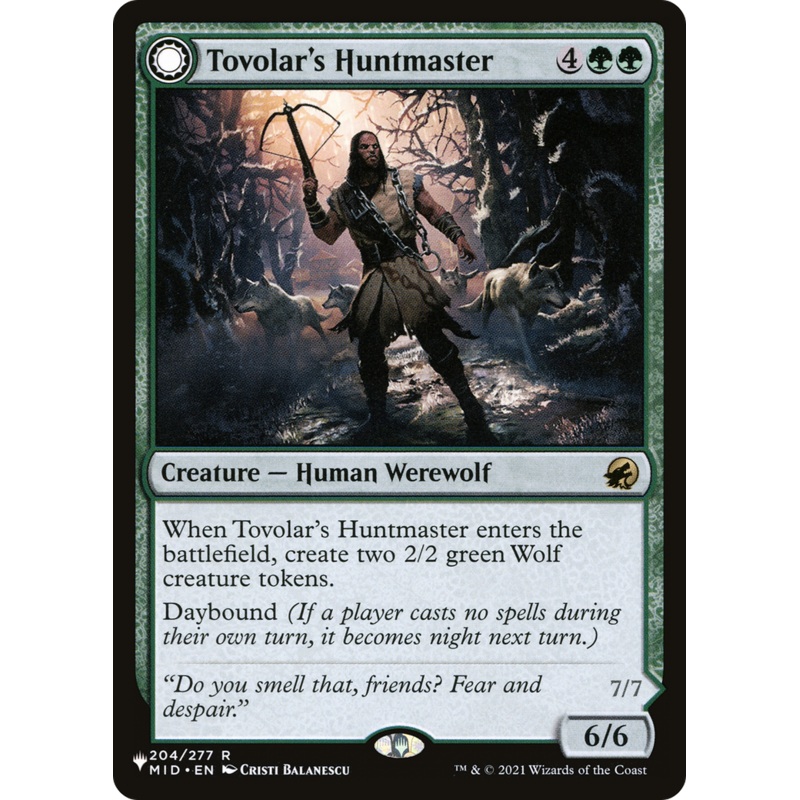 Tovolar's Huntmaster // Tovolar's Packleader [Secret Lair: From Cute to Brute]