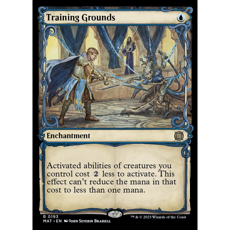 Training Grounds (Showcase Halo Foil) [March of the Machine: The Aftermath]