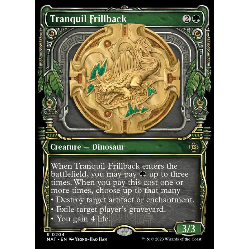 Tranquil Frillback (Showcase Halo Foil) [March of the Machine: The Aftermath]