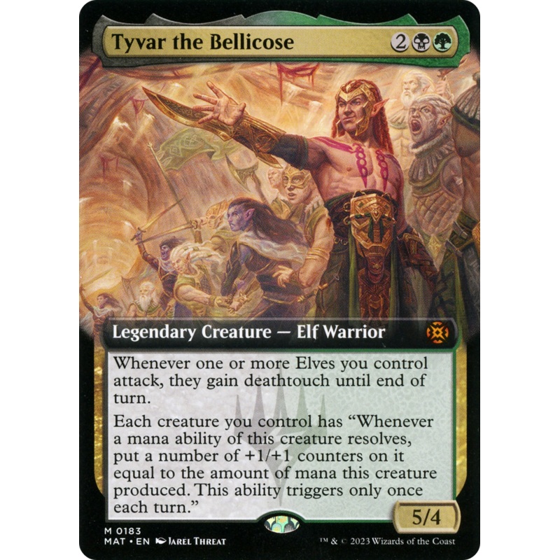 Tyvar the Bellicose (Extended Art) [March of the Machine: The Aftermath]