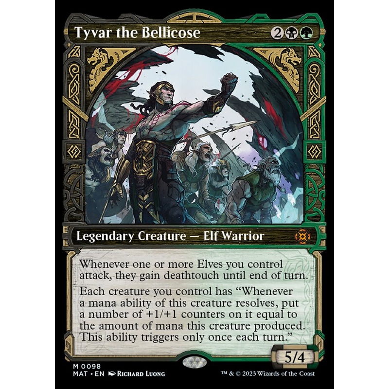 Tyvar the Bellicose (Showcase) [March of the Machine: The Aftermath]