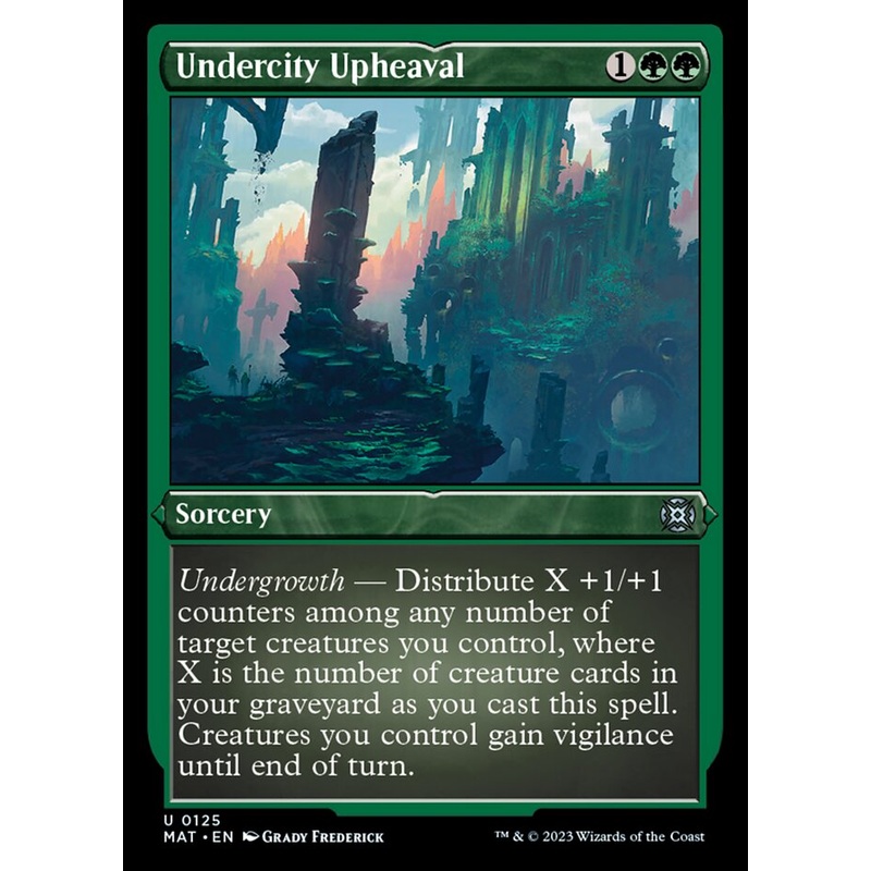 Undercity Upheaval (Foil Etched) [March of the Machine: The Aftermath]