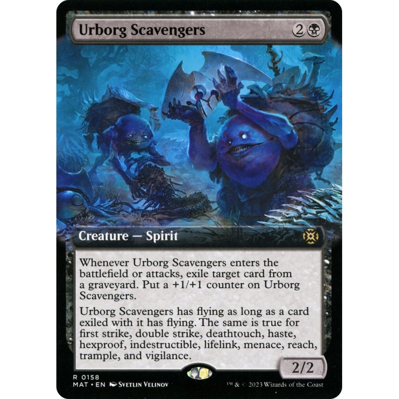 Urborg Scavengers (Extended Art) [March of the Machine: The Aftermath]
