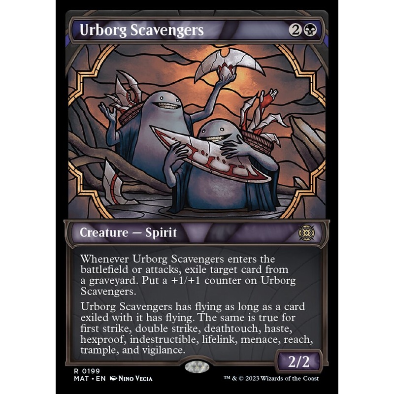 Urborg Scavengers (Showcase Halo Foil) [March of the Machine: The Aftermath]