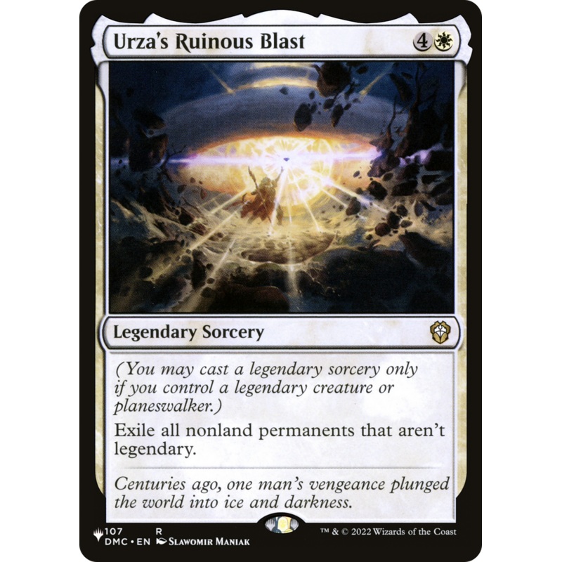 Urza's Ruinous Blast [Secret Lair: From Cute to Brute]