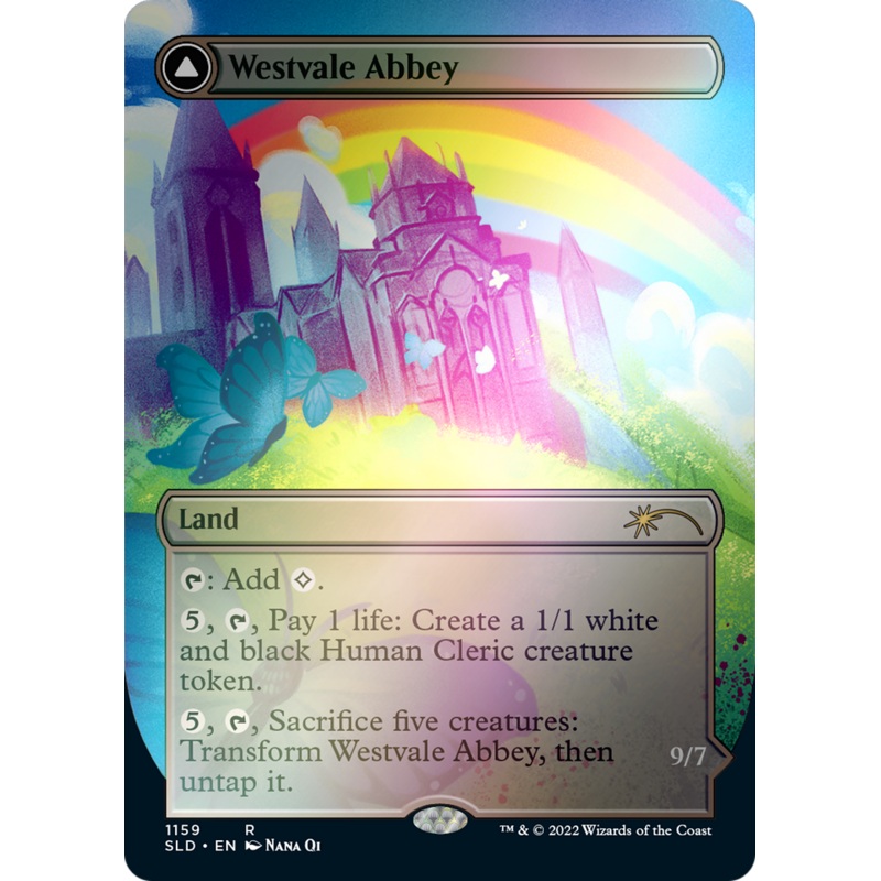 Westvale Abbey // Ormendahl, Profane Prince (Borderless) [Secret Lair: From Cute to Brute]
