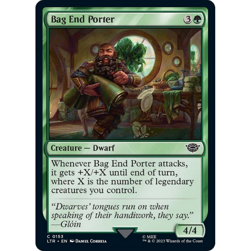 Bag End Porter [The Lord of the Rings: Tales of Middle-Earth]