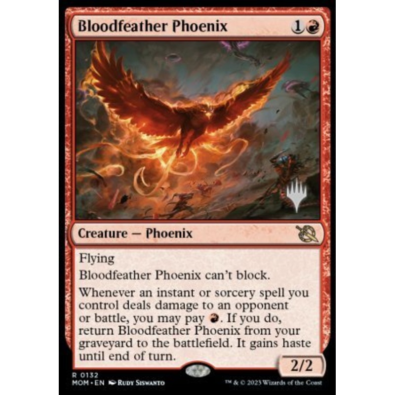 Bloodfeather Phoenix (Promo Pack) [March of the Machine Promos]